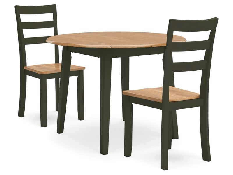 Gesthaven Green 3-Piece Dining Set