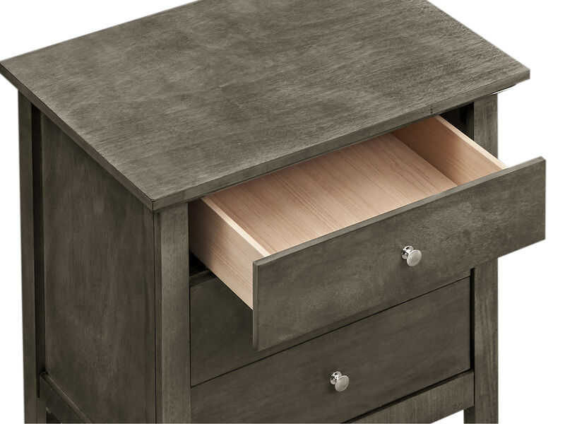 Hammond 3-Drawer Nightstand (26 in. H x 18 in. W x 24 in. D)