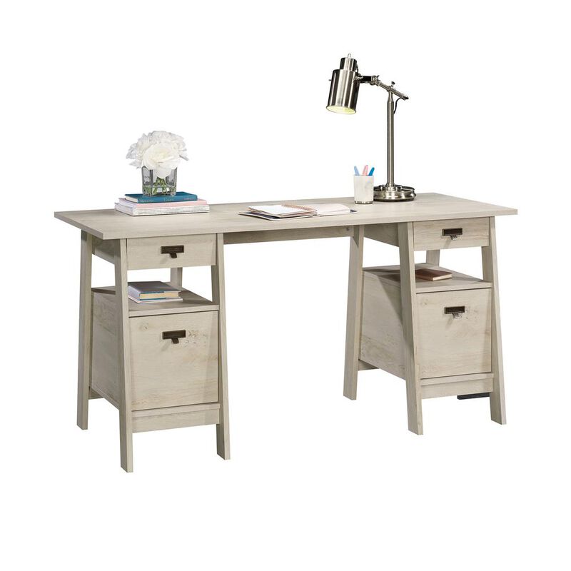Sauder Trestle Executive Trestle Desk Chc