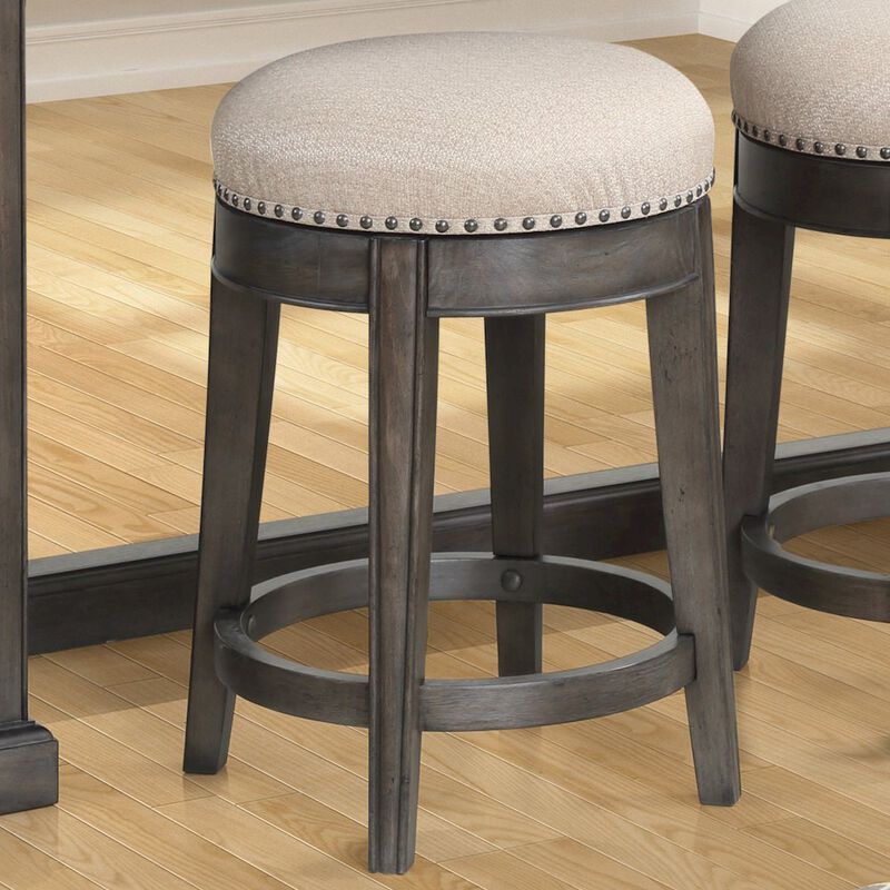 Parker House Furniture Parker House Sundance - Smokey Grey Swivel Stool