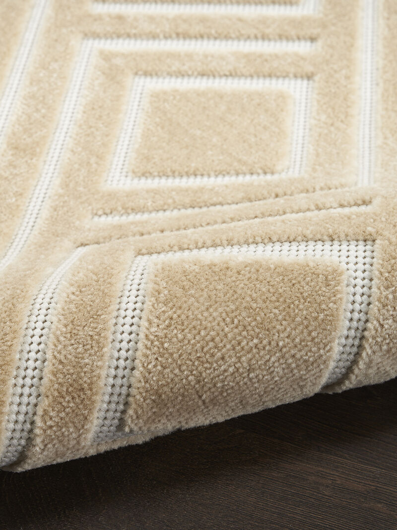 Care Free CAF03 Taupe 9'2" x 12' Rug