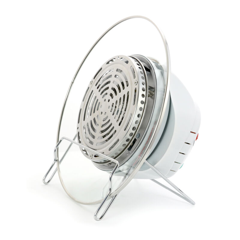 MegaChef Multipurpose Countertop 14.25 Inch Halogen Oven Air Fryer/Rotisserie/Roaster in White