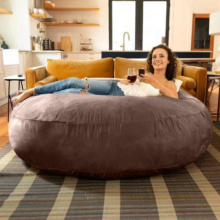 Jaxx 6 ft Cocoon - Large Bean Bag Chair for Adults
