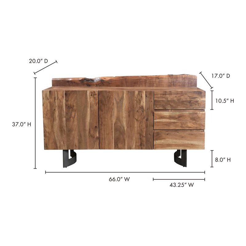 Moe's Home Collection Bent Sideboard