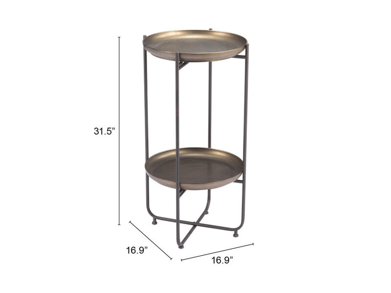Bronson Accent Table Bronze