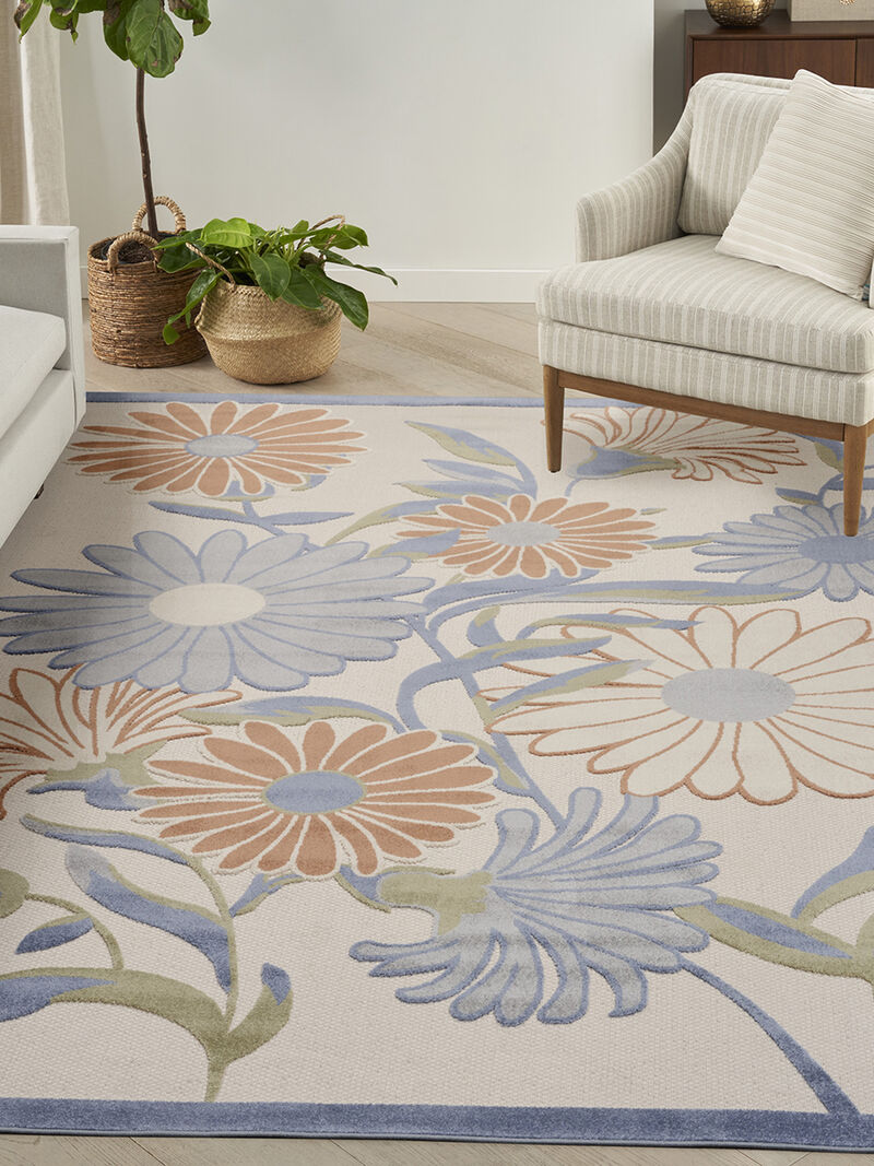 Aloha ALH33 Beige/Multicolor 10' x 14' Rug