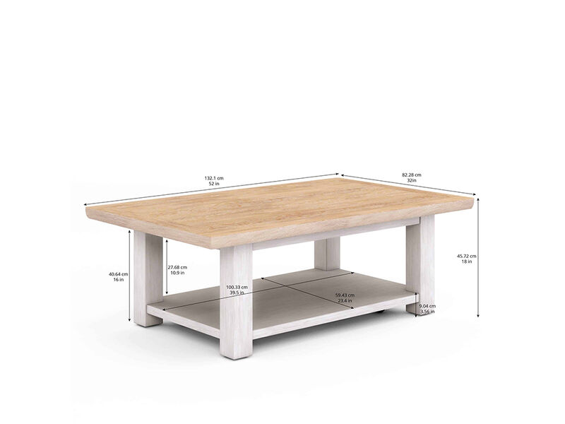 Post Cocktail Table