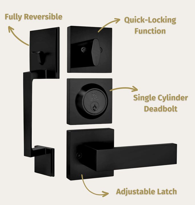 Mega Handles | Tobelle Square Handleset