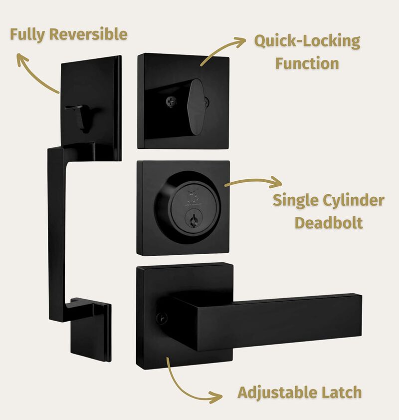 Mega Handles | Tobelle Square Handleset