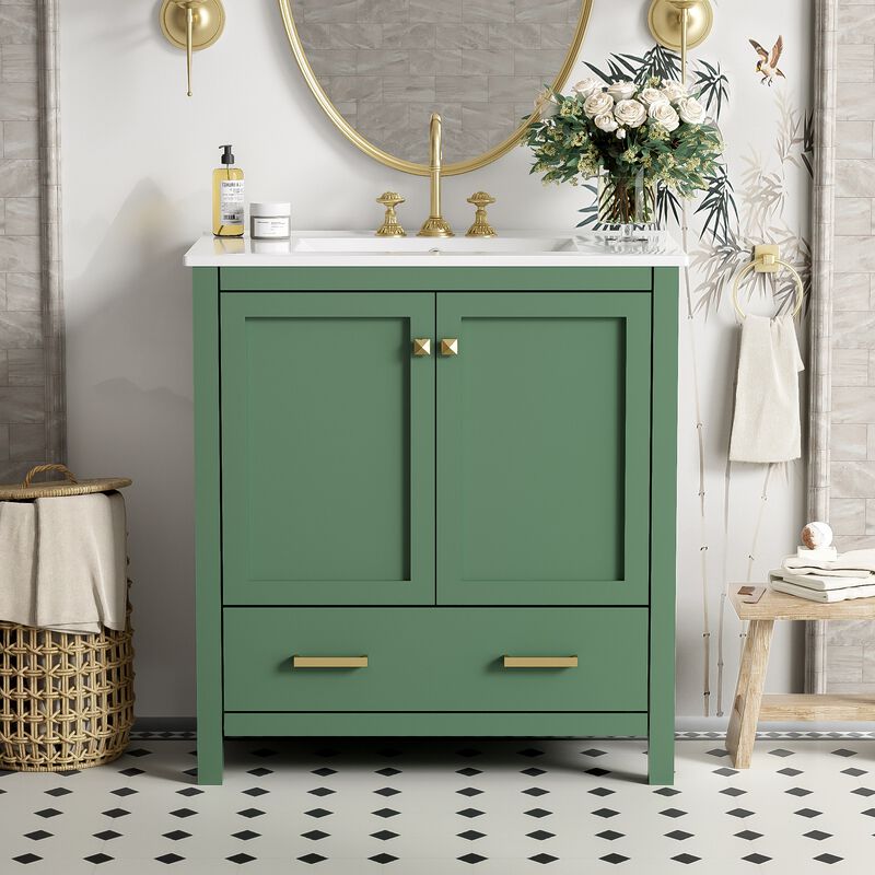 Merax Bathroom Vanity with Single Sink