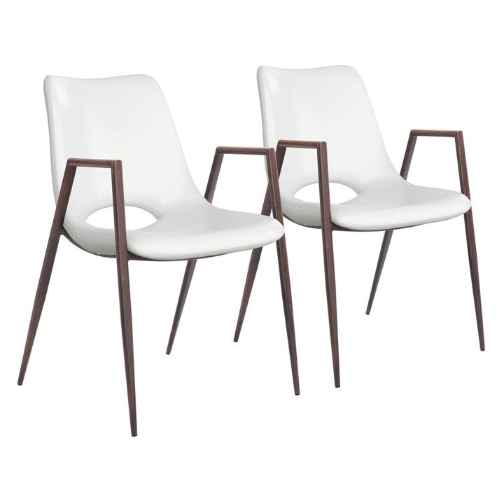 Belen Kox The WhiteDesi Dining Chair Set, Belen Kox