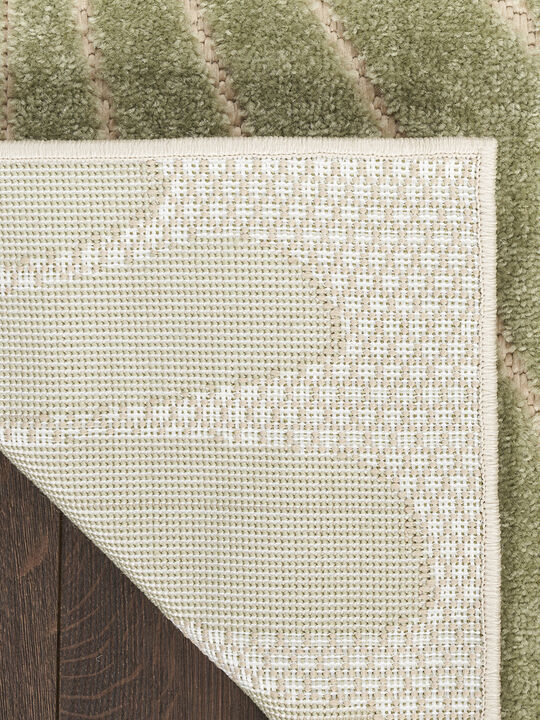Aloha ALH24 Green/Yellow 10' x 14' Rug