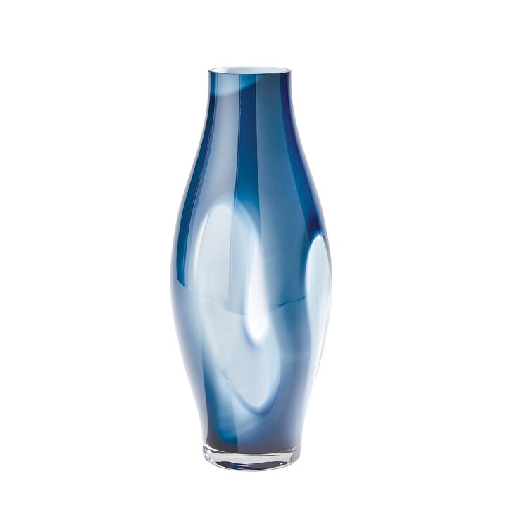 Fly Through Vase Blue-Large