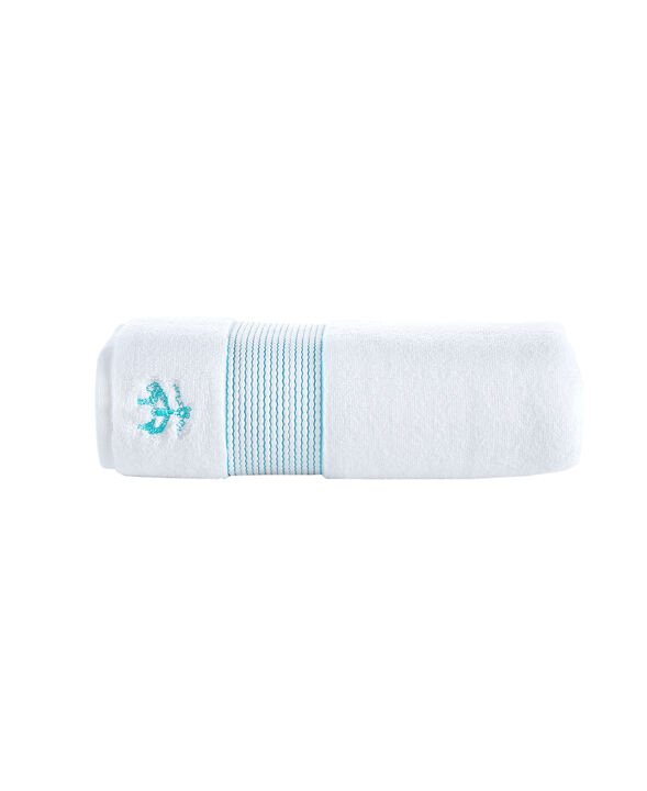 Brooks Brothers Rope Stripe Border Bath Towel
