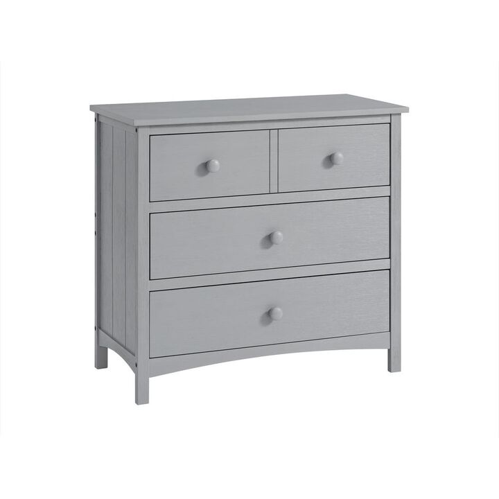 Oxford Baby Montauk 3 Dr Dresser Rta Farmhouse Gray