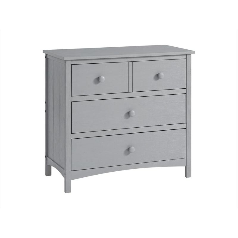 Oxford Baby Montauk 3 Dr Dresser Rta Farmhouse Gray