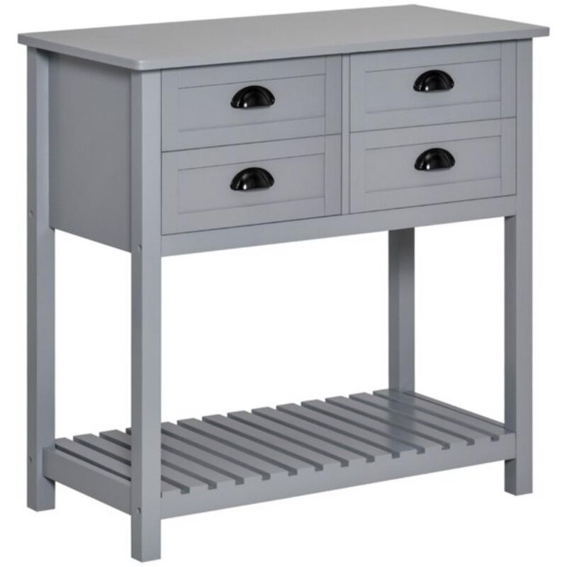 Kitchen Sideboard Buffet, Storage Cabinet & Coffee Bar with Shelves and Doors