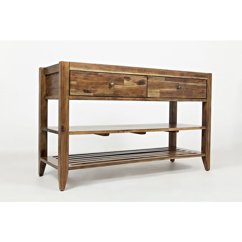 Jofran Beacon Street Modern Essential Solid Wood 48 Sofa Table