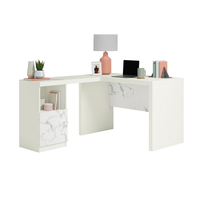 Hudson Court L-Desk