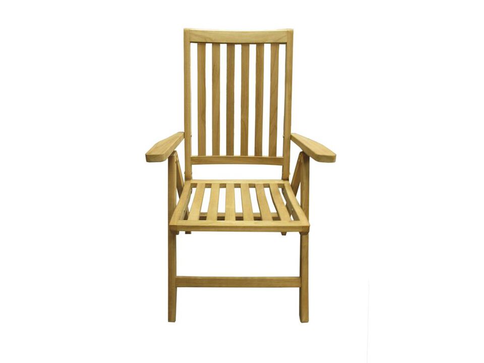 Teak Beachside  Position Chair