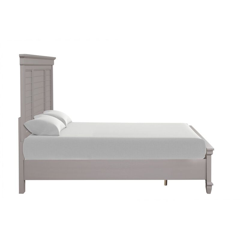 New Classic Furniture Jamestown Wood California King Bed, Gray