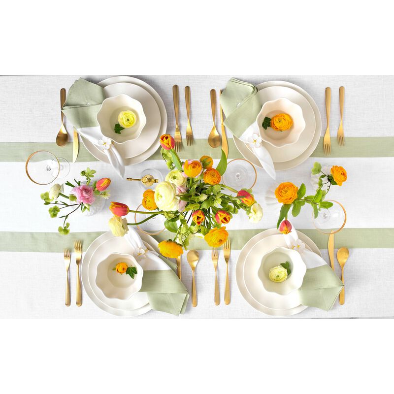 Solino Home 100% Pure Linen Table Runner | Contempo