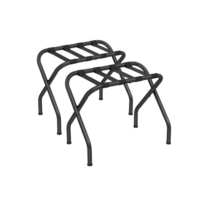 Luggage Rack - Elegant Suitcase Stand for Travel and Guest Room Convenience