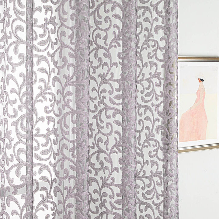 Dolce Mela Sheer Curtains Panel