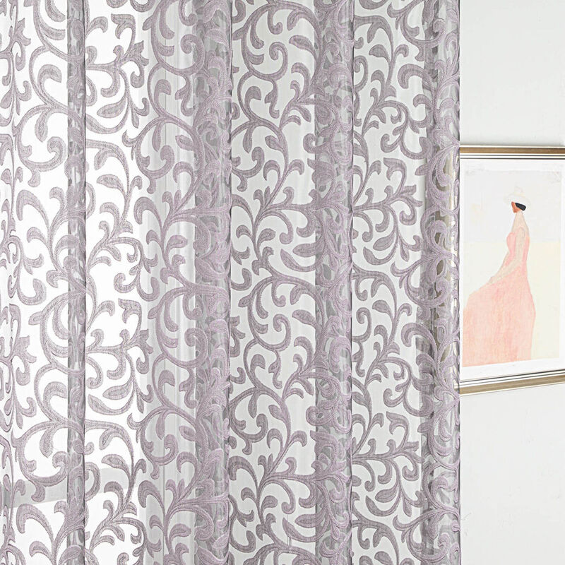 Dolce Mela Sheer Curtains Panel