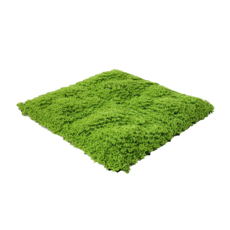 Faux Evergreen Moss Mat 40" x 20" 5.5 SQFT UV Resistant Commercial Grade UV Resistant