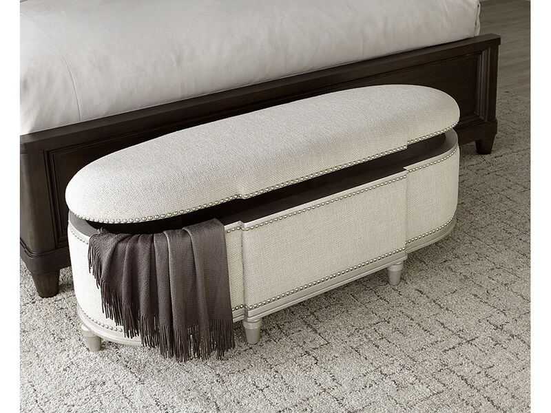 Morrissey Rhodes Storage Bench Bezel