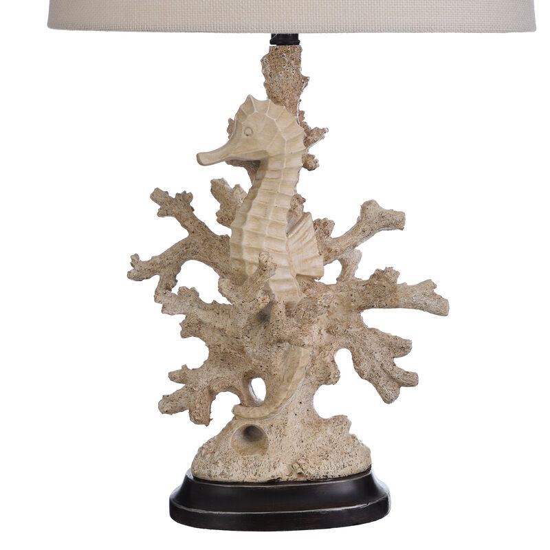 White Coral Table Lamp (Set of 2)