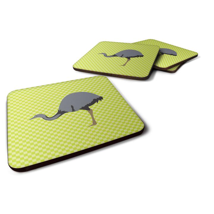 Caroline's Treasures Rhea Green Decorative coasters, 3.5, Multicolor