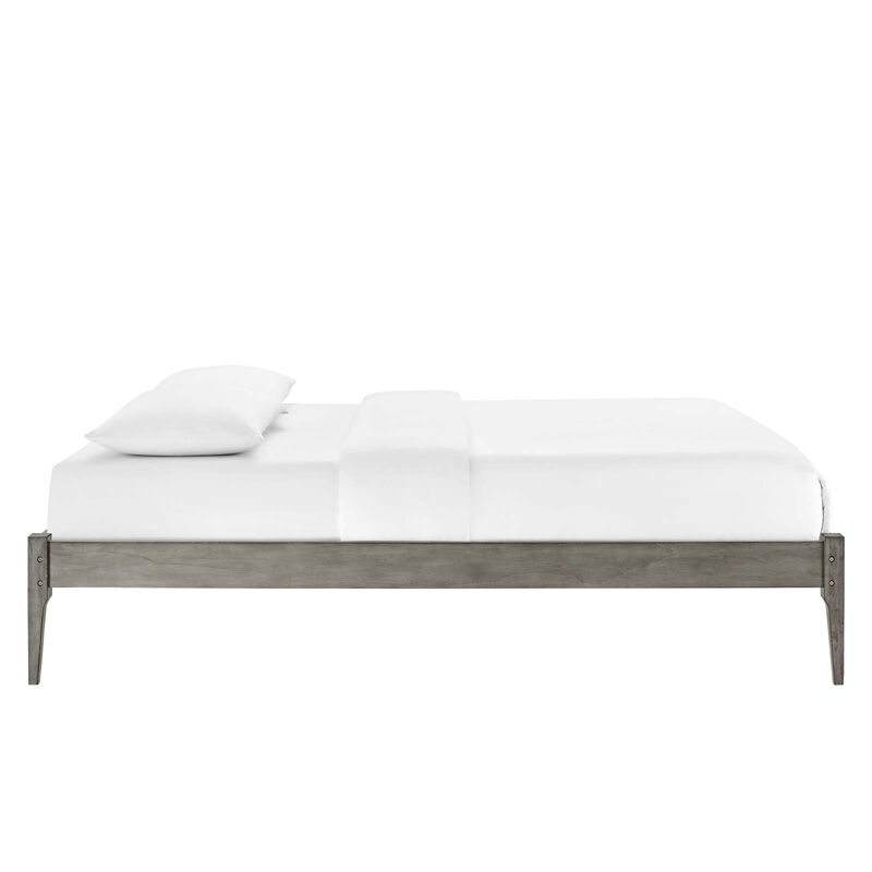 Modway - June Twin Wood Platform Bed Frame