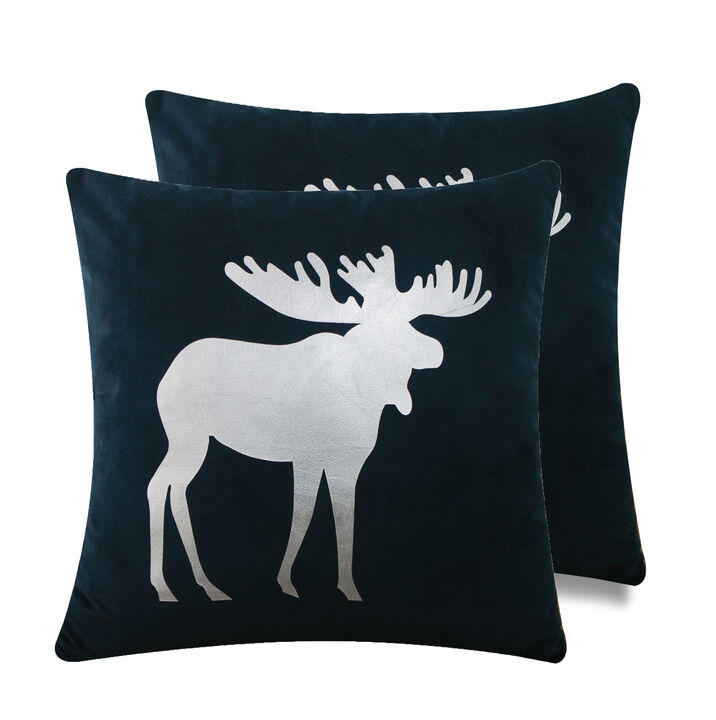Christmas Icons throw pillow - set of 2