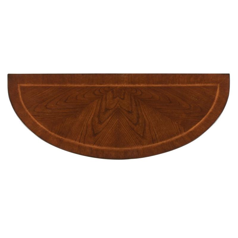 Butler Specialty Company Hampton Demilune Console Table, Dark Brown