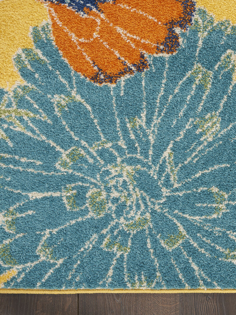 Allur ALR06 Yellow/Multi 7'10" x 9'10" Rug