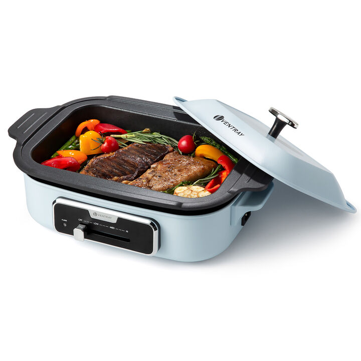 Ventray Electric Indoor Grill Healthy Grilling with Rapid Even Heat