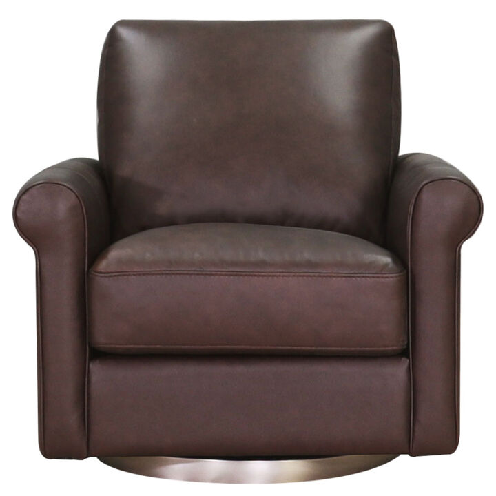 Laguna Swivel Leather Chair