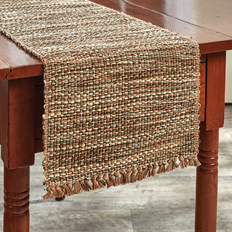 Park Designs Ginger Tweed Table Runner 13" X 54"
