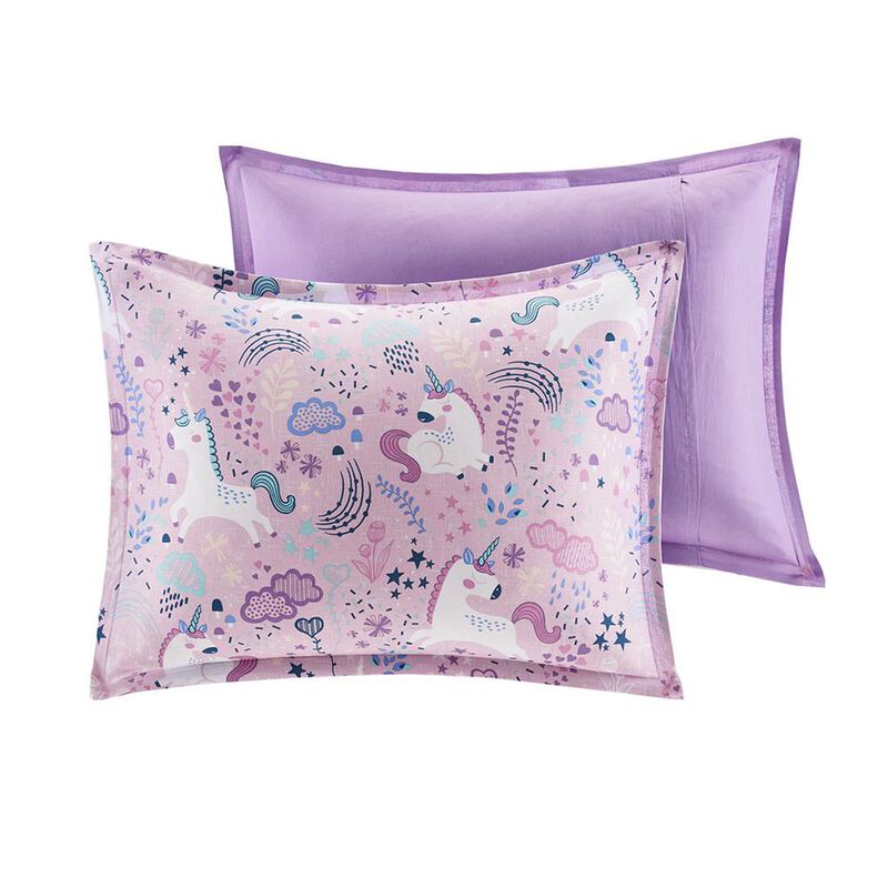 Belen Kox Urban Habitat Kids Lola Unicorn Cotton Comforter Set, Belen Kox