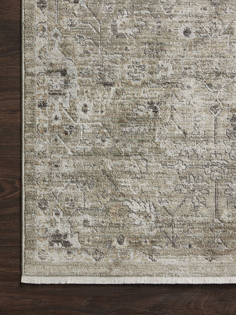 Bonney BNY08 Moss/Bark 3'11" x 5'5" Rug