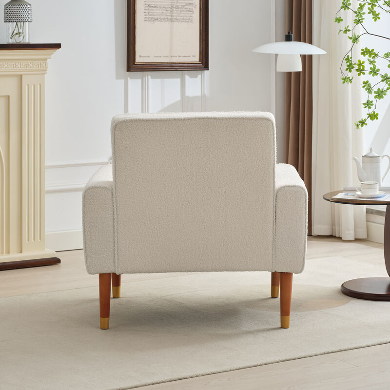 Merax Classic Biscuit-Style Accent Chair