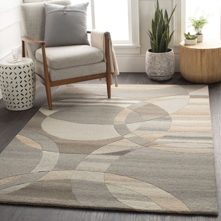 Forum FM-7210 2' x 3' Black Rug