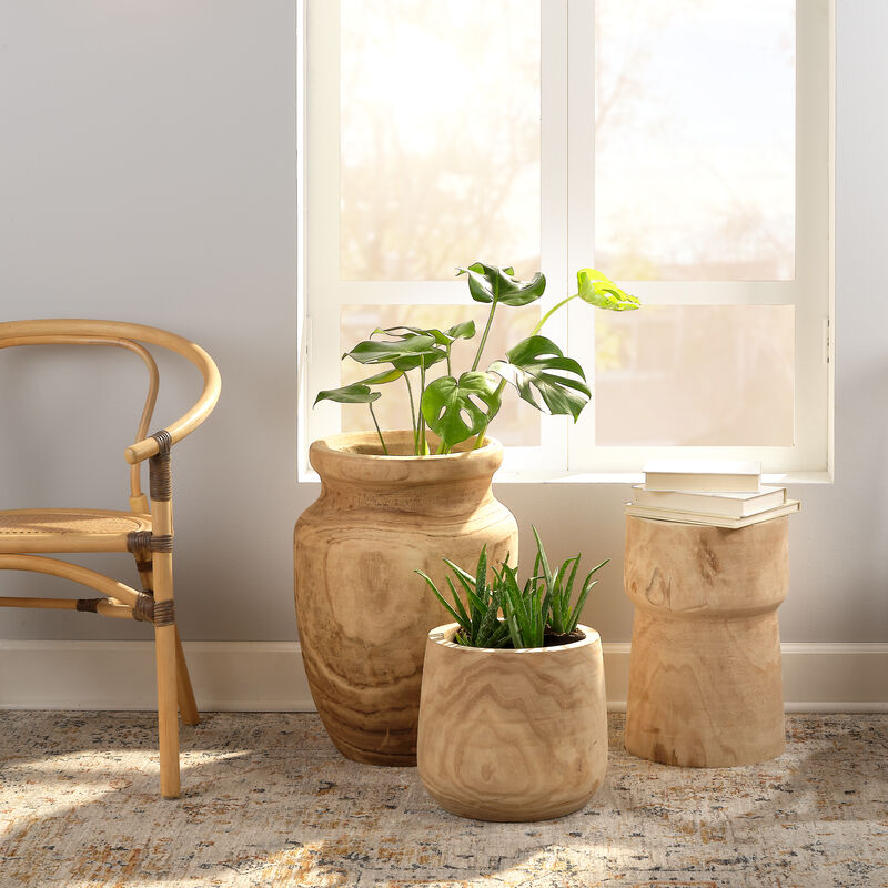 Yucca Wood Side Table