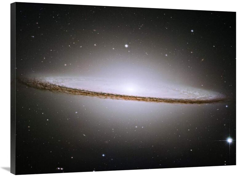 M104 - The Sombrero Galaxy -  Visible Light-Canvas Art-40x30