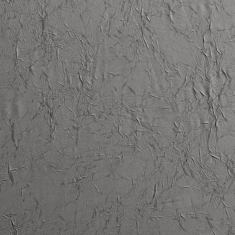 Ellis Curtain Portland Crushed Taffeta Rod Pocket Tailored Panel - 48x84", Grey