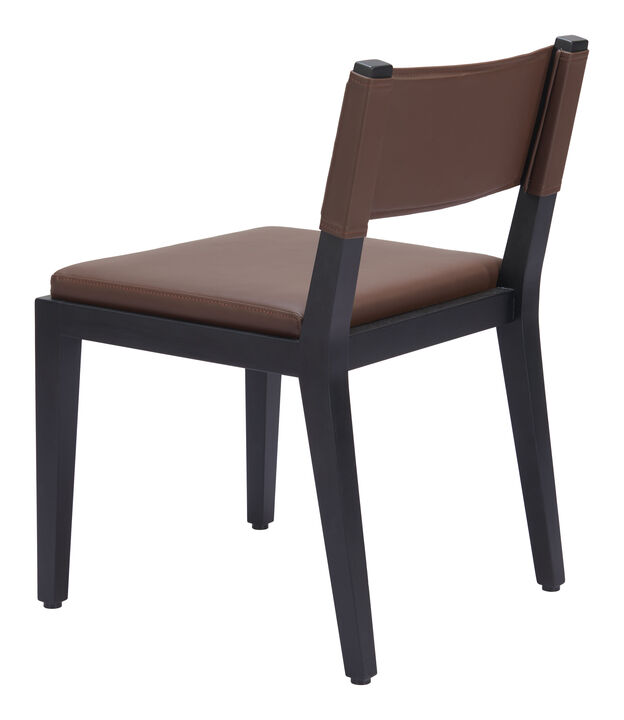 Roxas Dining Chair (Set of 2) Brown Roxas Dining Chair (Set of 2) Brown