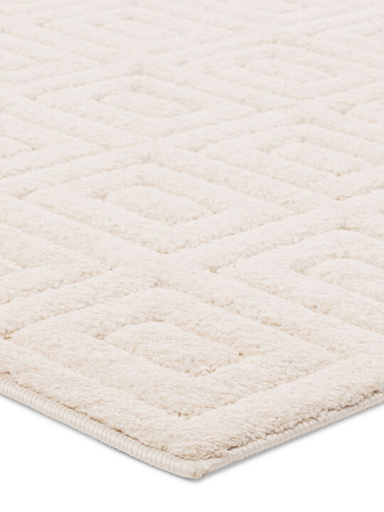 Petros Barnett White 5'3" x 7'6" Rug