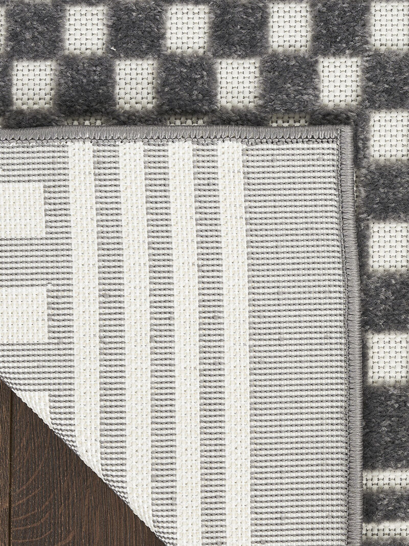 Care Free CAF02 Gray 7'10" x 9'10" Rug